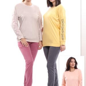 PYJAMA FEMME EN VELOUR 11774